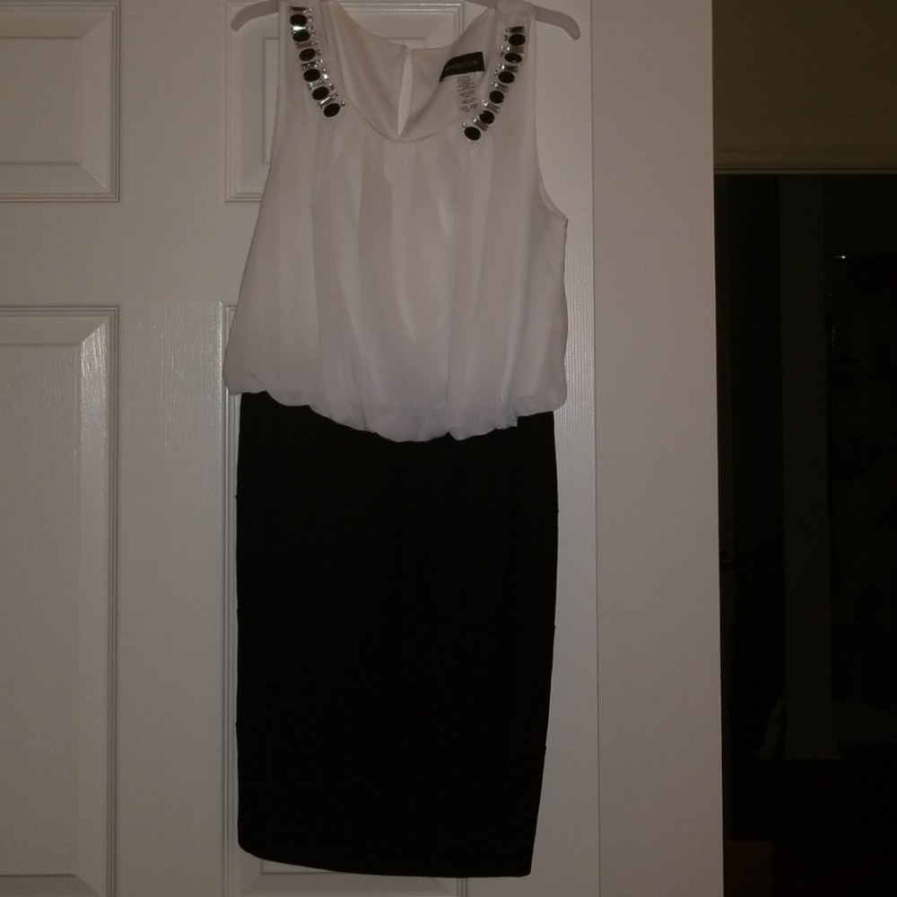 Black and White Dress